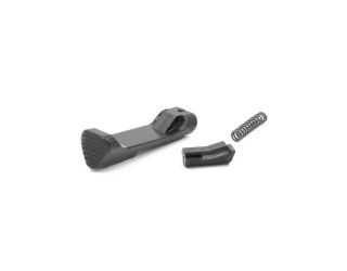 MAGAZINE RELEASE ASSEMBLY, 320, SPRING, STOP, CORROSION RESISTANT